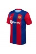 Fotbalové Dres Barcelona Ansu Fati #10 Domácí Oblečení 2023-24 Krátký Rukáv